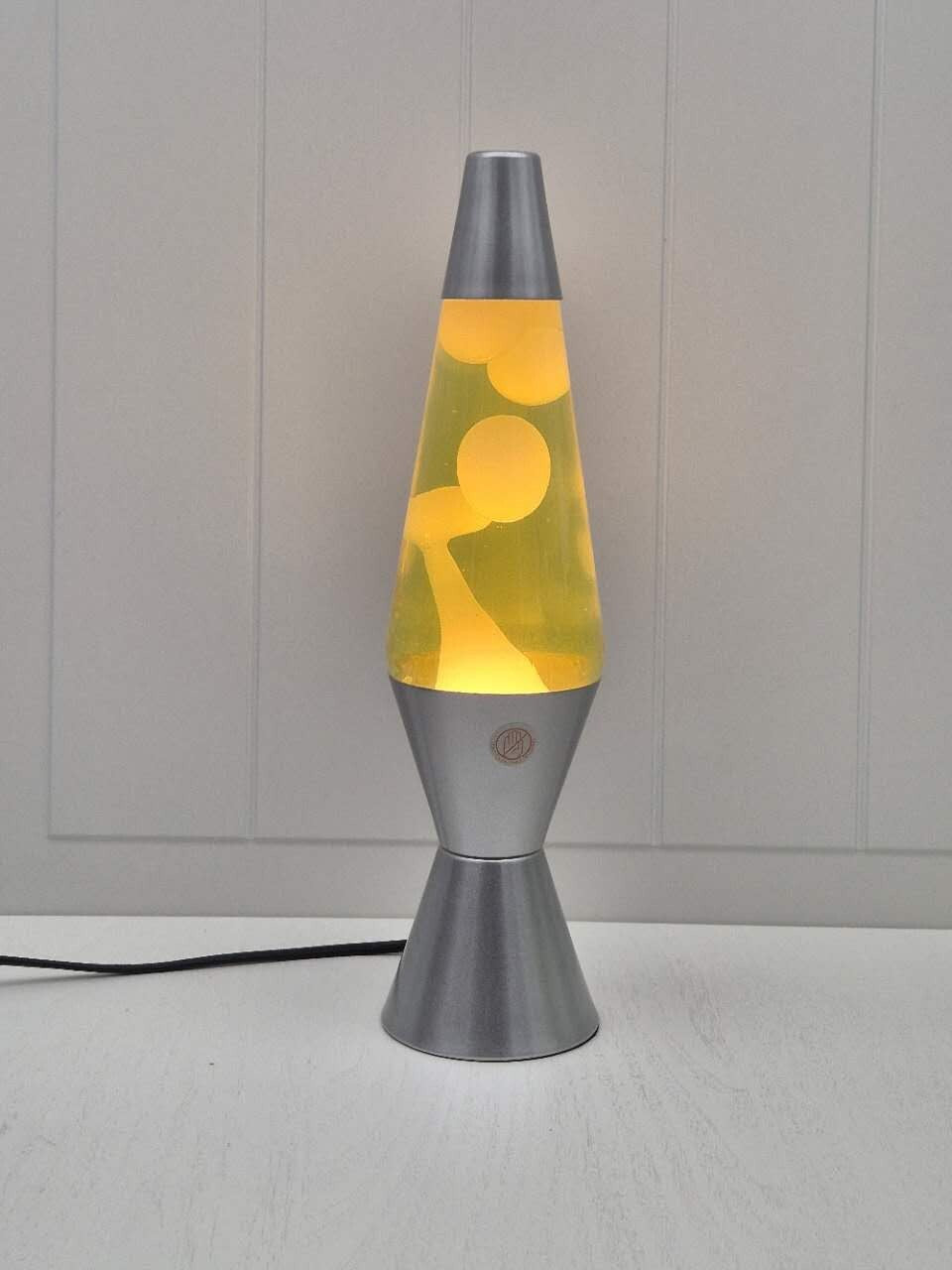 New LAVA LAMP METAL BASE 37CM LIGHT/NIGHT LIGHT/ GIFT
