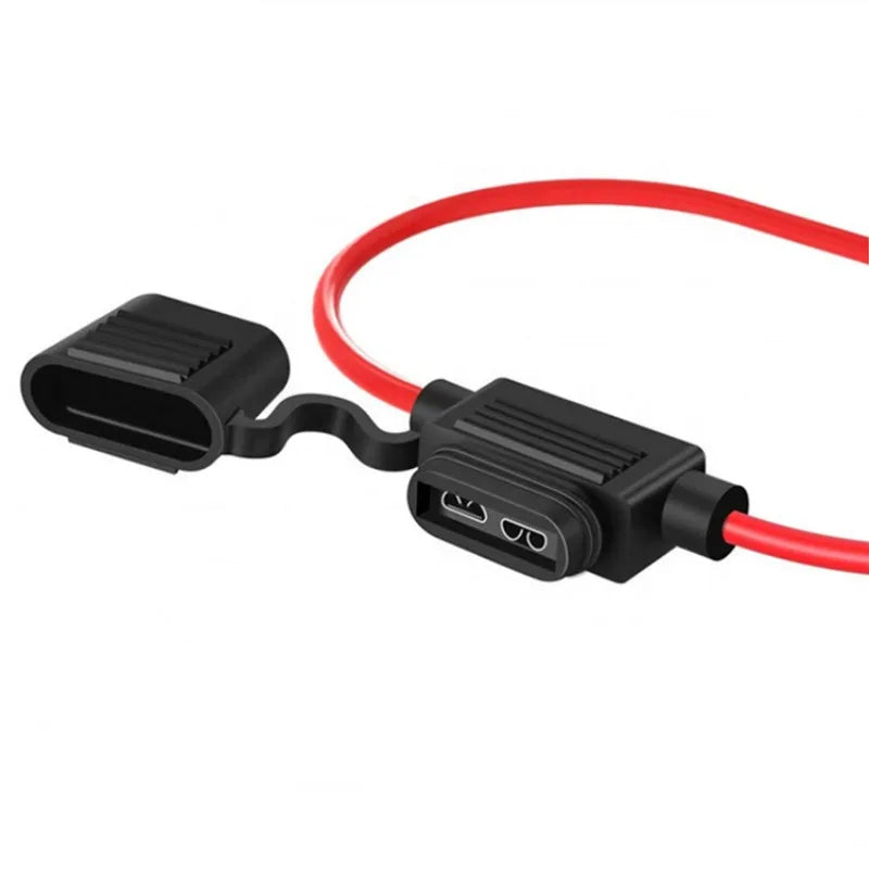 5/10Pcs Car Fuse Holder Small Size Mini Blade Waterproof Sealed Fuse Box Car Fuse Socket in Line Cutoff Switch Adapter