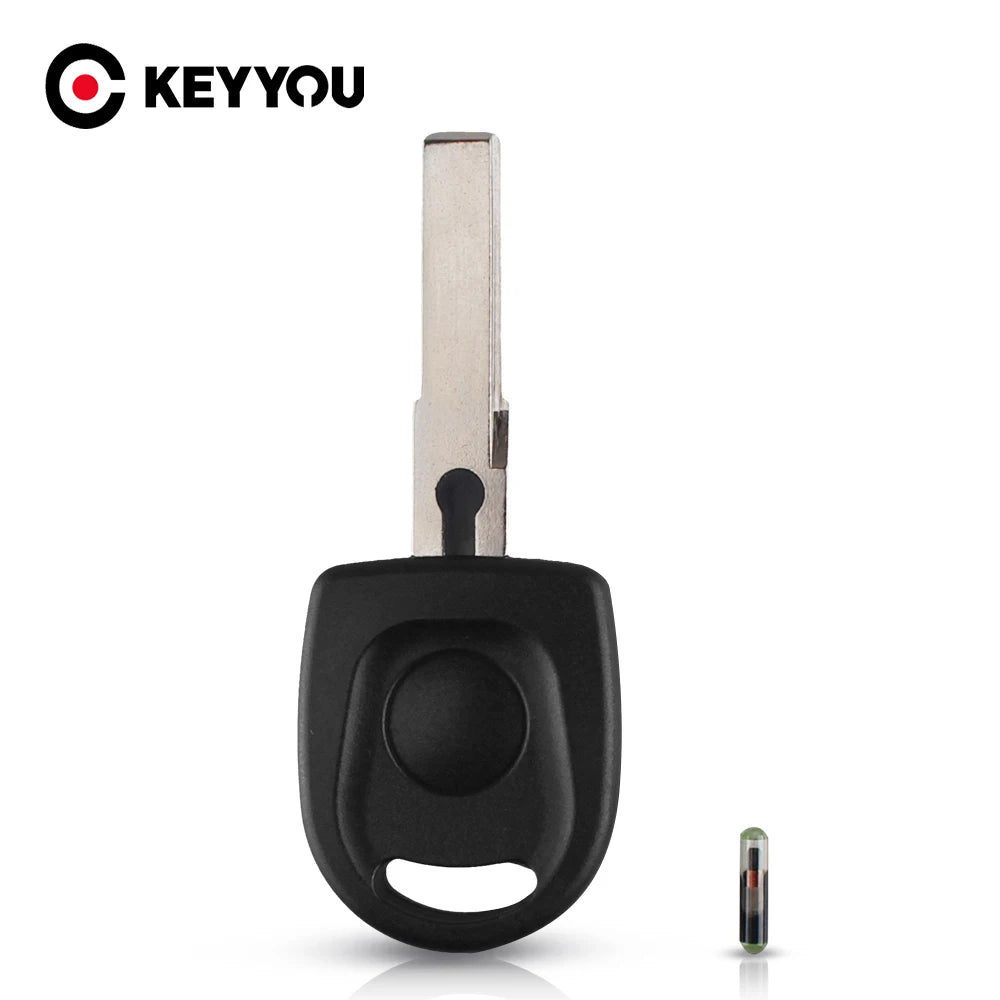 Remote Replacement Fob Car Transponder Key ID48 Chip for VW Volkswagen B5 Passat Skoda SEAT Key Shell Case HU66 Blade