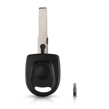 Remote Replacement Fob Car Transponder Key ID48 Chip for VW Volkswagen B5 Passat Skoda SEAT Key Shell Case HU66 Blade