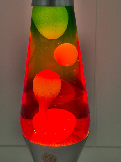 New LAVA LAMP METAL BASE 37CM LIGHT/NIGHT LIGHT/ GIFT
