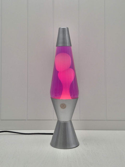 New LAVA LAMP METAL BASE 37CM LIGHT/NIGHT LIGHT/ GIFT